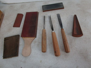 Carving Tools, Stones