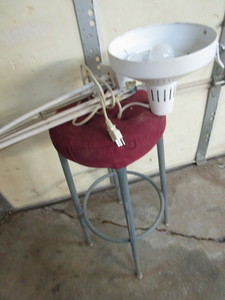 Metal Shop Stool