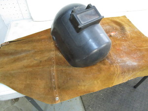 Welding Helmet & Apron