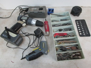 Cordless Drills, Bits