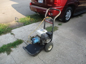 lot 7 image: Northstar  power washer Honda Engine Cat Pump