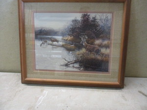 lot 13 image: Julie Crocker Deer Print
