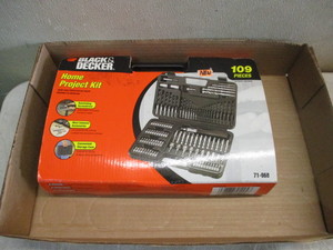 lot 61 image: New Black & Decker Home Project Kit