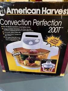 lot 1 image: American Harvest Convection oven wo...