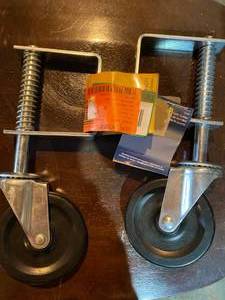lot 6 image: Castors wheels 3 in lot brand new...