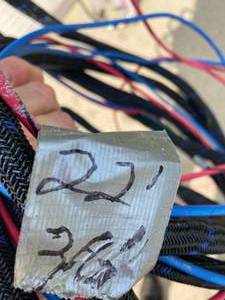 lot 40 image: wiring harness for a dump truck 22 ...