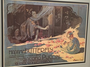 lot 3 image: Madama Butterfly Framed Poster