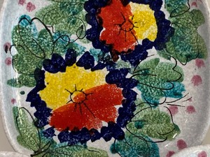 lot 26 image: (7) Square Italian Decorative Plates