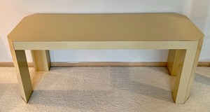 lot 57 image: Contemporary Style Sofa Console Table