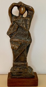 lot 54 image: Modernist Bronze Sculpture by Max Fleischer