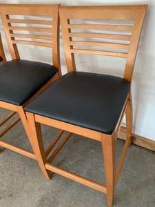 lot 85 image: Set of Three Barstools