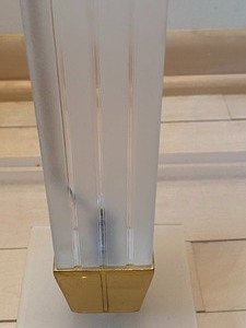 lot 74 image: Lucite Floor Lamp