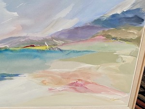 lot 72 image: Original Framed Art by H. Eisner Entitled Outside Anchorage