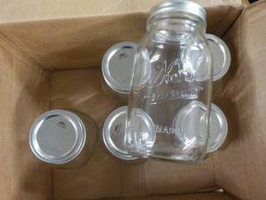 lot 269 image: 6 Quart Mason Jars...