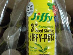 lot 272 image: Case of 3 Seed Starting Jiffy Pots...