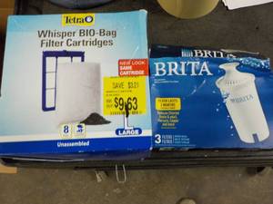 lot 281 image: Brita and Tetra Filters...
