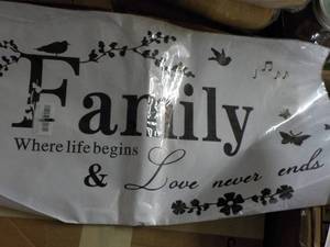 lot 285 image: Window. Wall Decals and more...