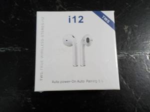 lot 88 image: True Wireless Stereo i12 Earbuds...