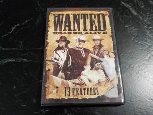 lot 102 image: Wanted Dead or Alive DVDs 13 featu...