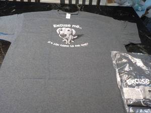 lot 109 image: 2 T-shirts size XX Large...