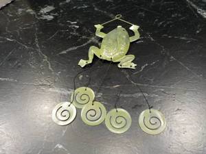 lot 113 image: Frog Chimes...