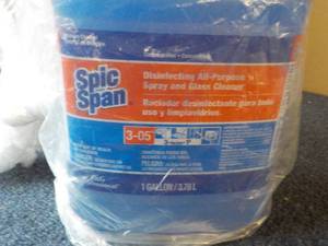 lot 162 image: Gallon Spic and Span Cleaner...