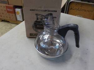 lot 163 image: Bunn Replacement  Coffee Pot with S...
