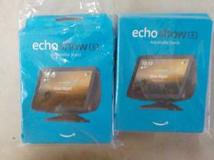 lot 177 image: 2 Echo Show Adjustable Stands...
