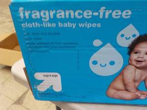 lot 194 image: Fragrance Free Cloth Like Baby Wipe...