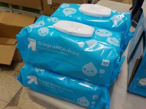 lot 195 image: Fragrance Free Cloth Like Baby Wipe...