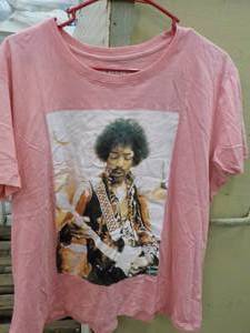 lot 200 image: Authentic Hendrix T-shirts size XXL...