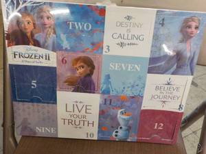lot 203 image: Frozen 12 Days of Socks...