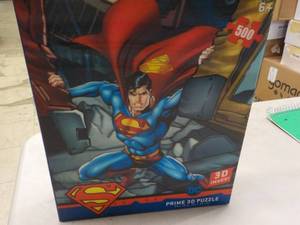 lot 205 image: Superman 3D Puzzle ...