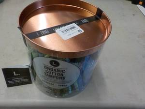 lot 216 image: 30 Count Organic Cotton Tampons...