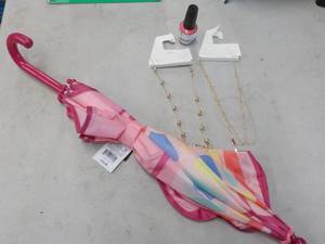 lot 223 image: 2 Necklaces, Fingernail Polish and ...