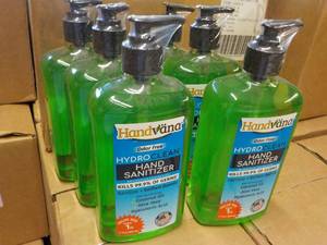 lot 361 image: 6 - 17 oz Bottles Handvana Hand San...