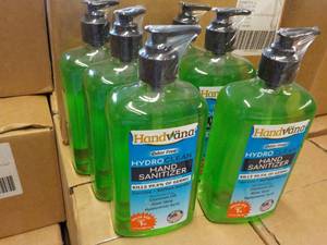 lot 362 image: 6 - 17 oz Bottles Handvana Hand San...