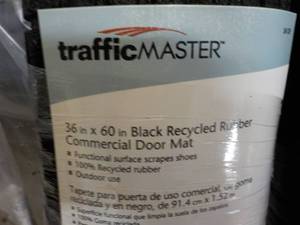 lot 365 image: Traffic Master 36 x 60 Rubber Mat...