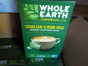 lot 368 image: Case of 12 Boxes Whole Earth Stevia...