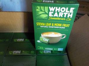 lot 369 image: Case of 12 Boxes Whole Earth Stevia...