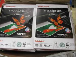 lot 9 image: Office Depot  Image Print Paper - 4...