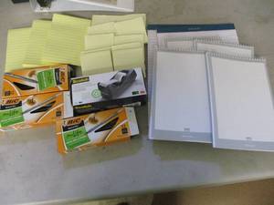 lot 23 image: Misc. OfficeSchool Supplies- see a...