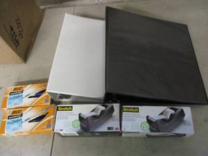 lot 32 image: Misc. OfficeSchool Supplies- see a...