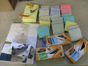 lot 49 image: Misc. OfficeSchool Supplies- see a...
