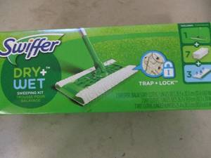 lot 60 image: Swiffer Dry and Wet Sweeping Kit...