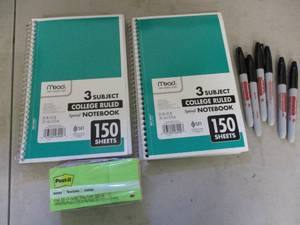 lot 63 image: Misc. OfficeSchool Supplies- see a...