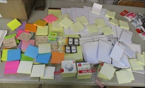 lot 64 image: Note Pads, Sticky Notes, and Post I...