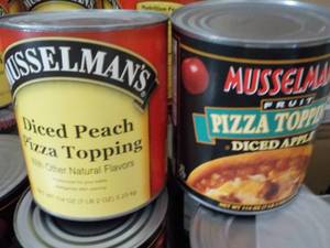 lot 397 image: 2 - 7.2 lb. Cans Musselmans Diced ...