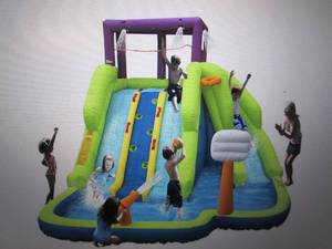 lot 31 image: rip tide triple blast inflatable pl...
