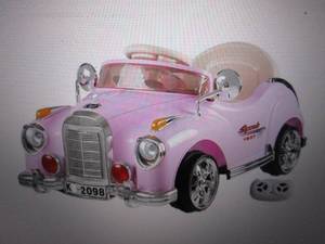 lot 36 image: lil rider coupe 6v ride on with lig...